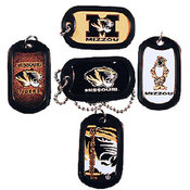 University Of Missouri Jewelry Necklace Dogtags