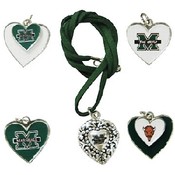 Marshal University Jewelry Necklace Suede Assorted