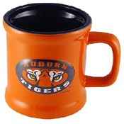 Auburn University Mug Ceramic Relief Blk Org Oval