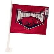 University Of Arkansas Car Flag Shield