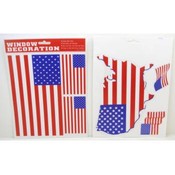 US Flag Window Clings
