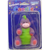 1st Birthday Dragon Candle
