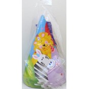 1st Birthday Zoobilee Party Hats