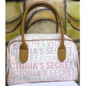 Victoria's Secret "Amore" White &amp; Purple Purse