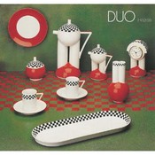 Duo Coffee Set with Bud Vase and Tray
