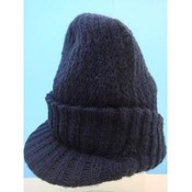 Winter Hats - Blue Visor Beanie