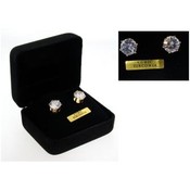 8 CTW Solitaire Stud Earrings. Gold