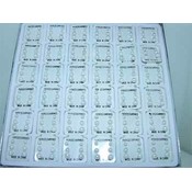 108 Pair White Pearl Earrings