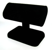 4x4" Black Velvet Oval T-Bar