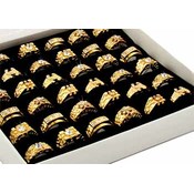 Mens Nugget Rings in Gold