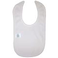 Terry Baby Bib - White
