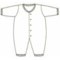 Infant Union Suit - White