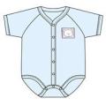 Baby Boys Blue One Piece With Embroidery