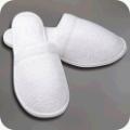 Men's Closed Toe Microfiber Terry Slippers