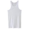 Men's White Athletic Shirts - 4XL