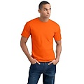 Men's Poly/Cotton T-Shirts - Orange-3XL