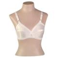 Women's Cross Heart White Bra