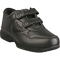 Men's Velcro Closure Leather Court Shoes