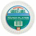 Uncoated Paper Plate