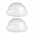 Boardwalk Plastic Dome Lids - Fits 20 oz Cup