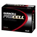 Duracell Procell Alkaline Batteries, C Size