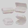 Foam Hinged Lid Snack Container