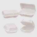 Foam Hinged Lid Snack Container