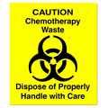 Chemotherapy Waste Id Decals For Waste Containers