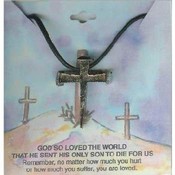 Nail cross necklace