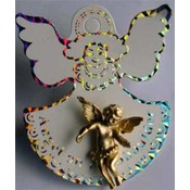 Gold Colored Angel Pins