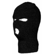 Black Full Face Ski Mask - Dozen Packed