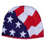 US Flag Beanie - Dozen Packed