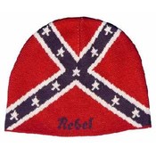 Confederate Flag Beanie - Dozen Packed