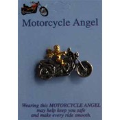 Motorcycle Angel Pin