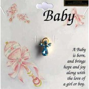 It's A Girl Angel Pins