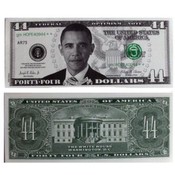 Barack Obama 44 Dollar Federal Optimism Note