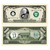 Millard Fillmore Million Dollar Bill
