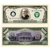 Benjamin Harrison Million Dollar Bill