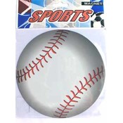 Baseball Shaped Car Magnet