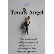 Tennis Angel Pins