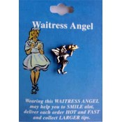 Waitress Angel Pins