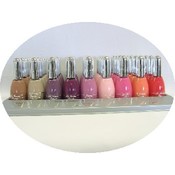 La Femme Nail Polish Silver Cap Tray Ebony