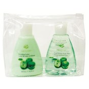Travel Spa Fresh Apple Body Wash &amp; Lotion Duo