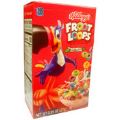 Kelloggs Froot Loops Cereal (box)