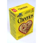 General Mills Cheerios Cereal Box