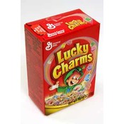 General Mills Lucky Charms Cereal Box