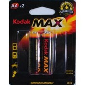 Kodak MAX Alkaline Battery AA (2 pack)
