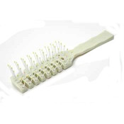 Vented Adult Hairbrush - white