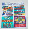 Father's Day Static Cling Window Decorations