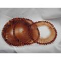 Plastic Comb Headbands With Beads